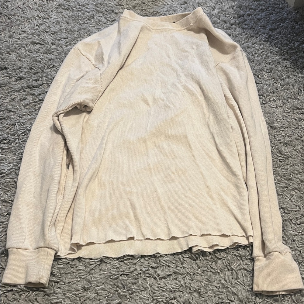 Brandy Melville Cream Sweater